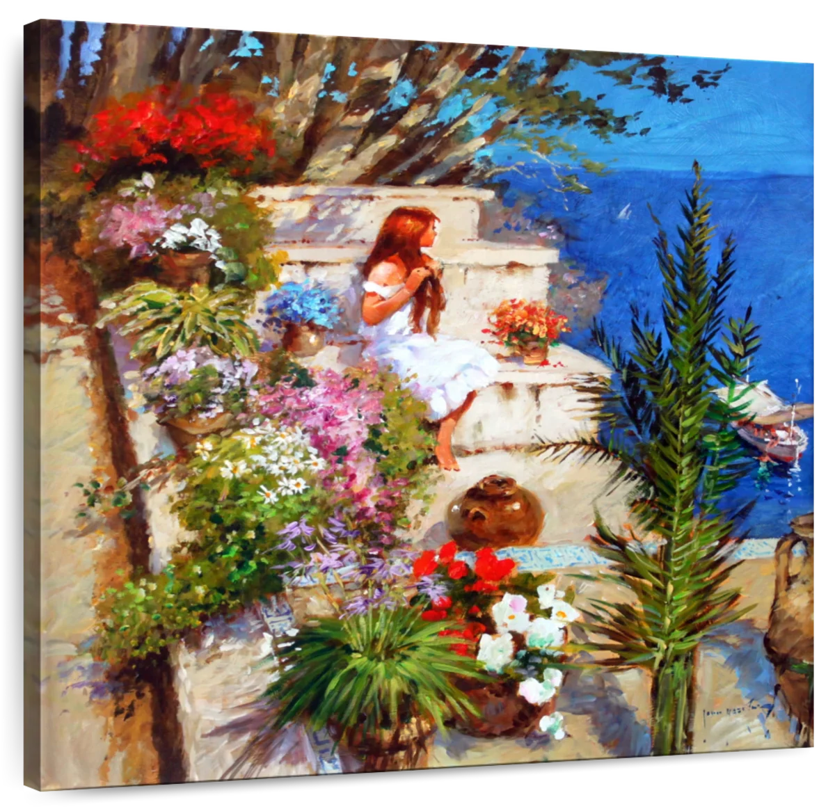 Mallorcan Terrace Wall Art